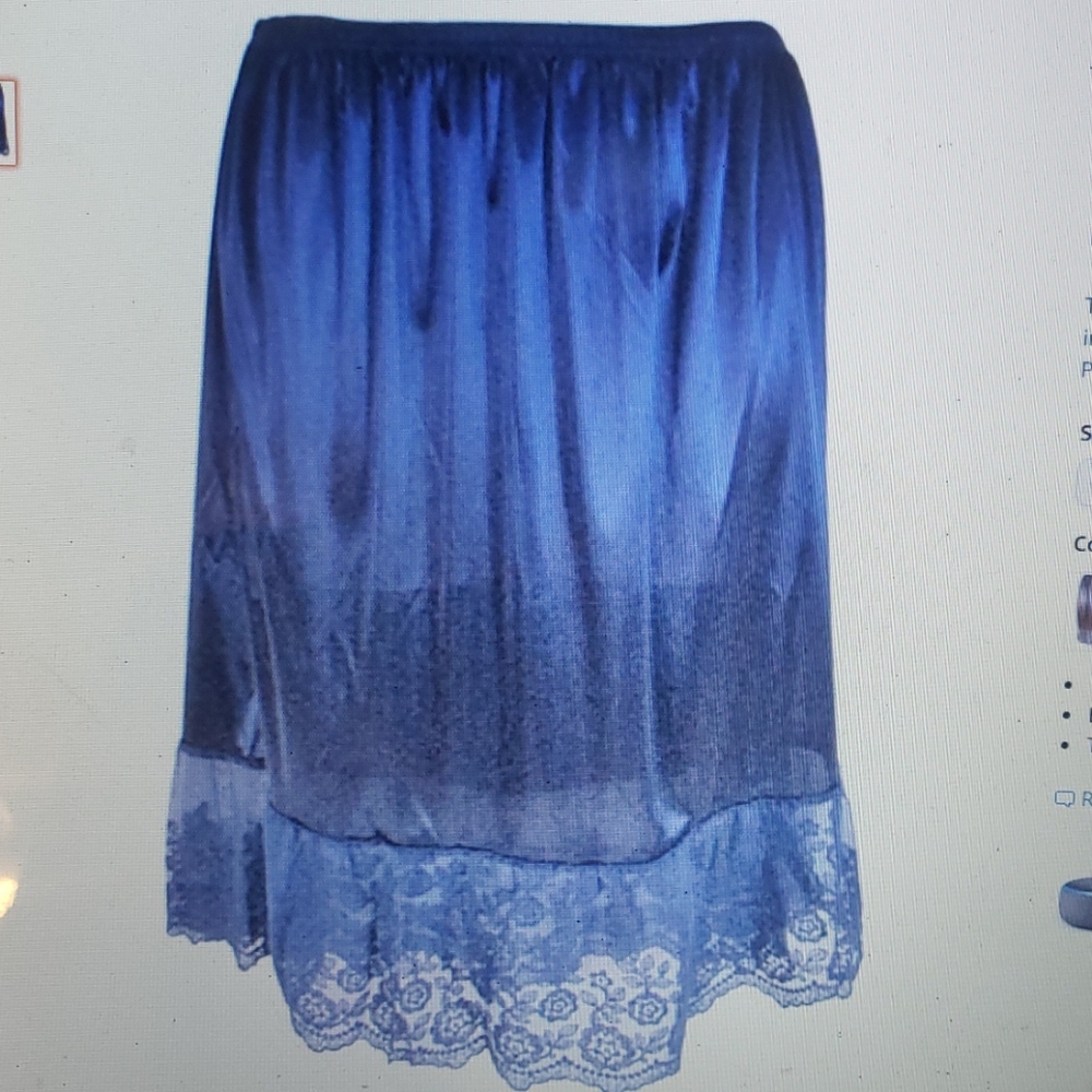 Melody 02 Collection Half Lace Slip Extender New